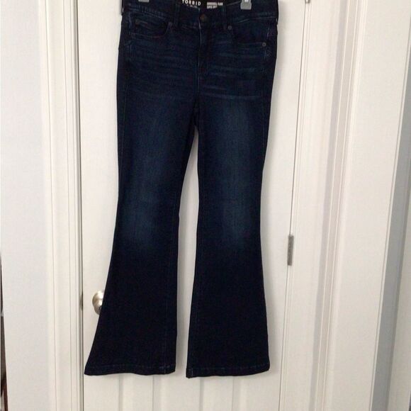 NWT Torrid Blue Flare Wide Leg Jeans Size 10R - Picture 1 of 9